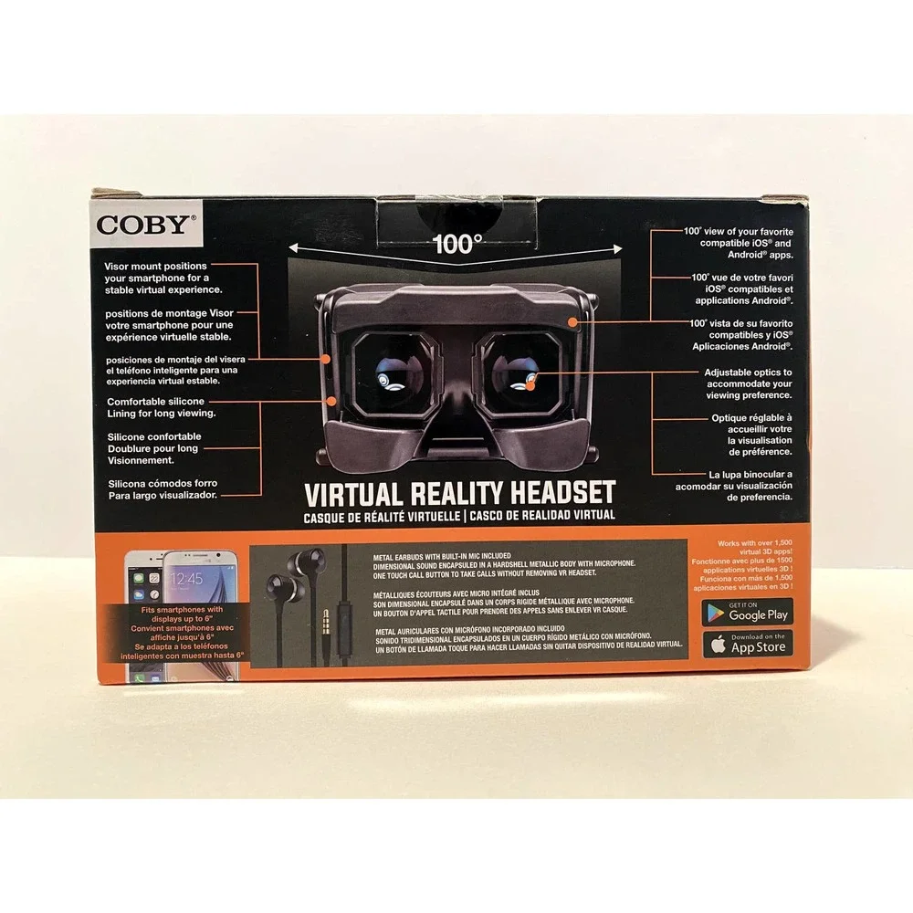 Coby vr headset